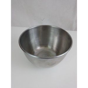 Vintage Sunbeam Vista Mixmaster Stand Mixer Stainless Steel Bowl Only 6 3/8"